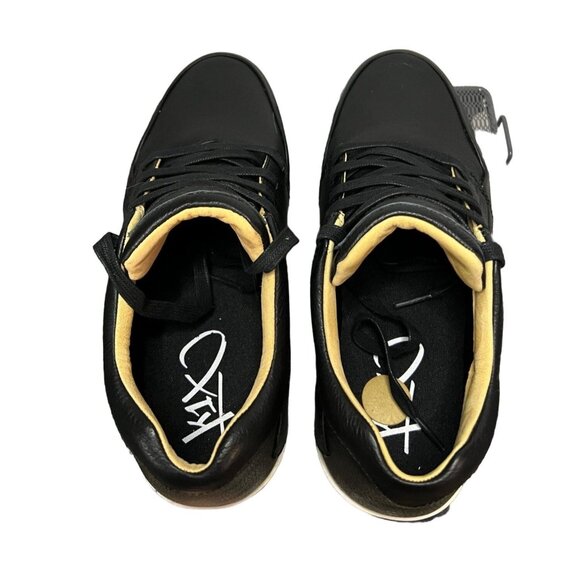 K1X Mens Black Leather Sneakers Size 8 US / 7 UK / 41 EU main image 5